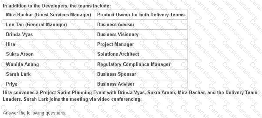 AgilePM-Practitioner Question 3