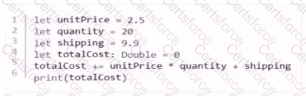 App-Development-with-Swift-Certified-User Question 1