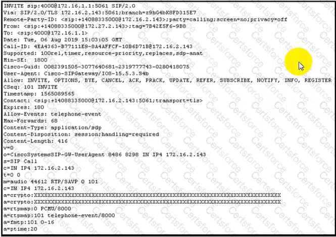 350-801 Question 110