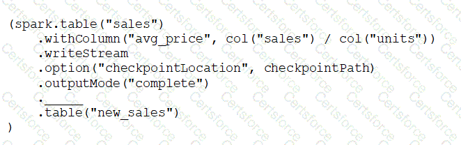 Databricks-Certified-Data-Engineer-Associate Question 29