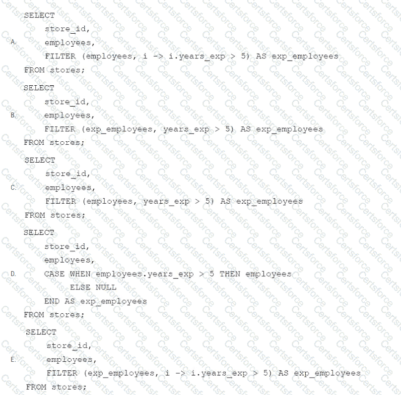 Databricks-Certified-Data-Engineer-Associate Question 23