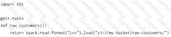 Databricks-Certified-Data-Engineer-Associate Question 7
