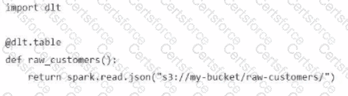Databricks-Certified-Data-Engineer-Associate Question 7
