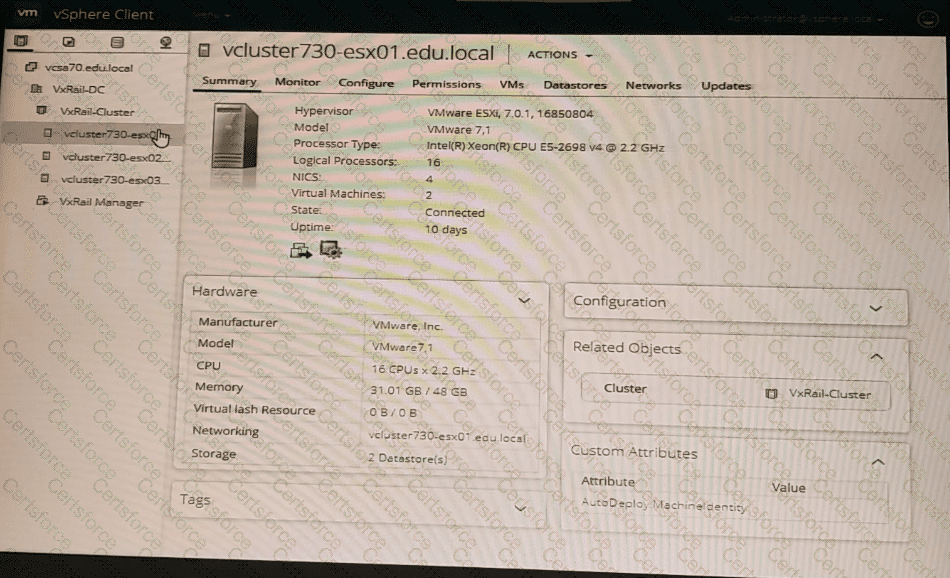 D-VXR-DY-23 Question 18