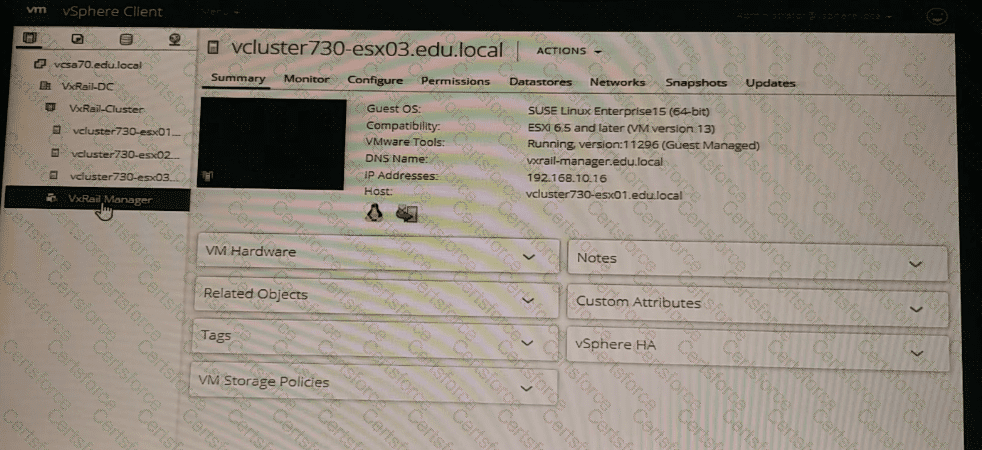 D-VXR-DY-23 Question 18