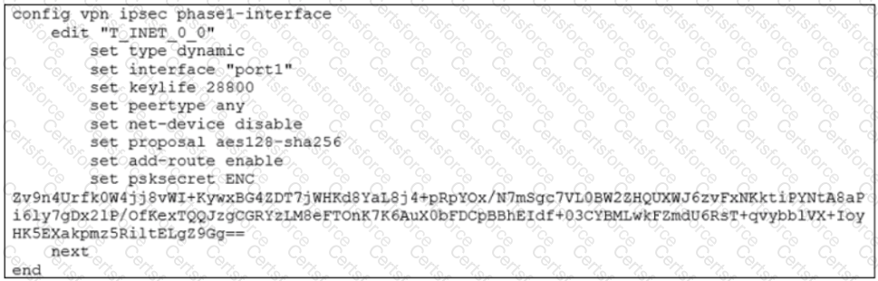 NSE7_SDW-7.2 Question 1