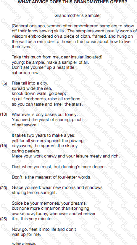 GED-Reading Question 41