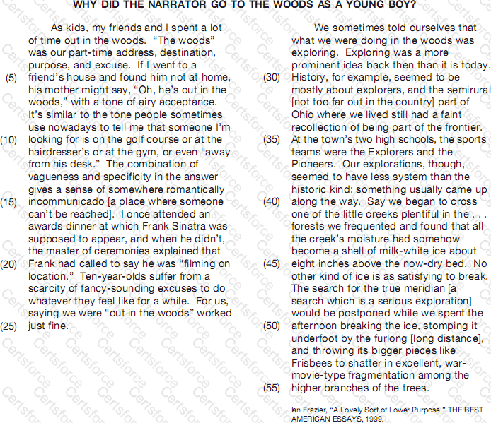 GED-Reading Question 33