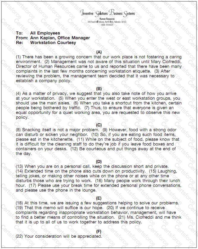 Question # 20