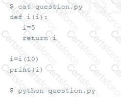 Question # 9