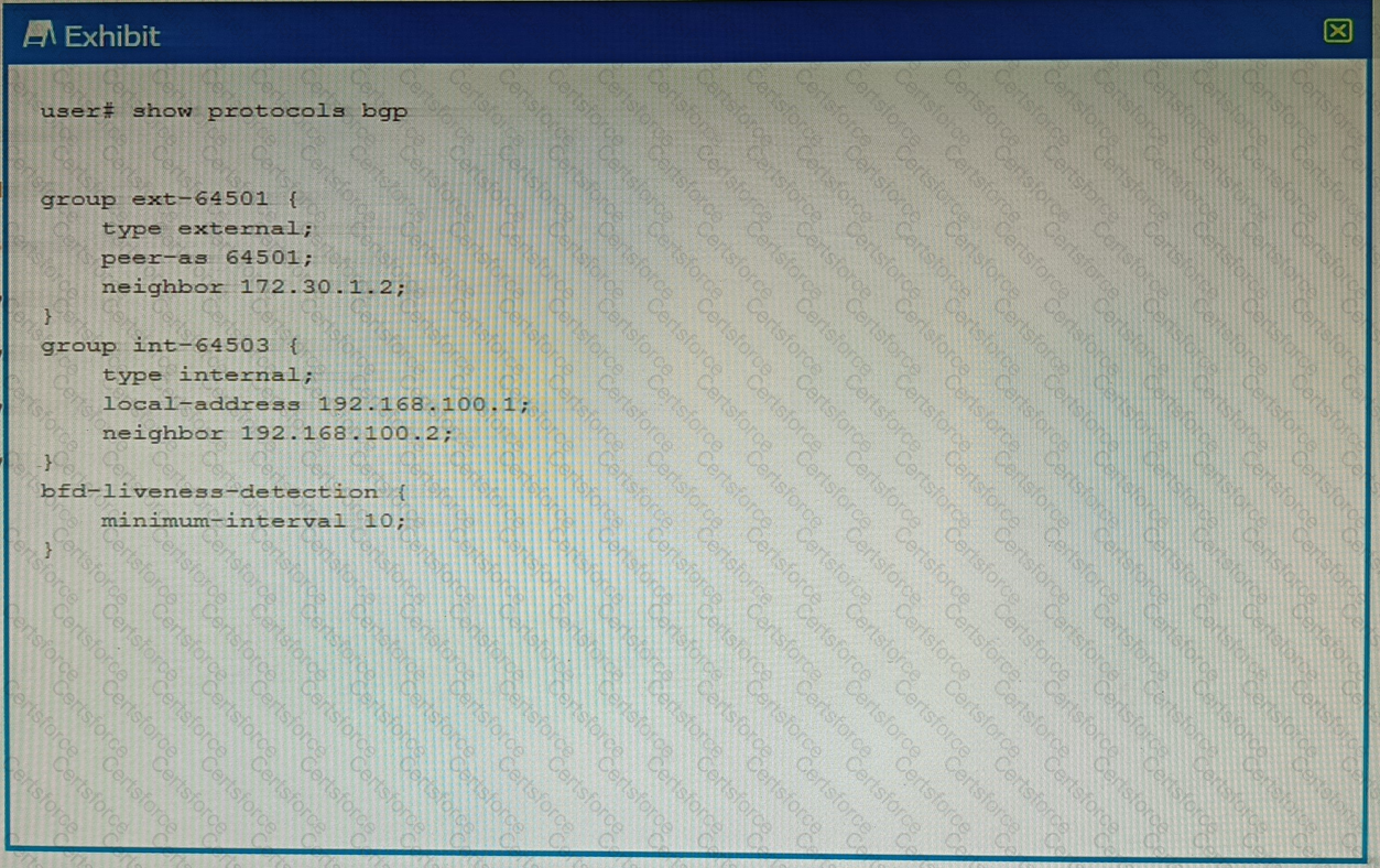 JN0-351 Question 11