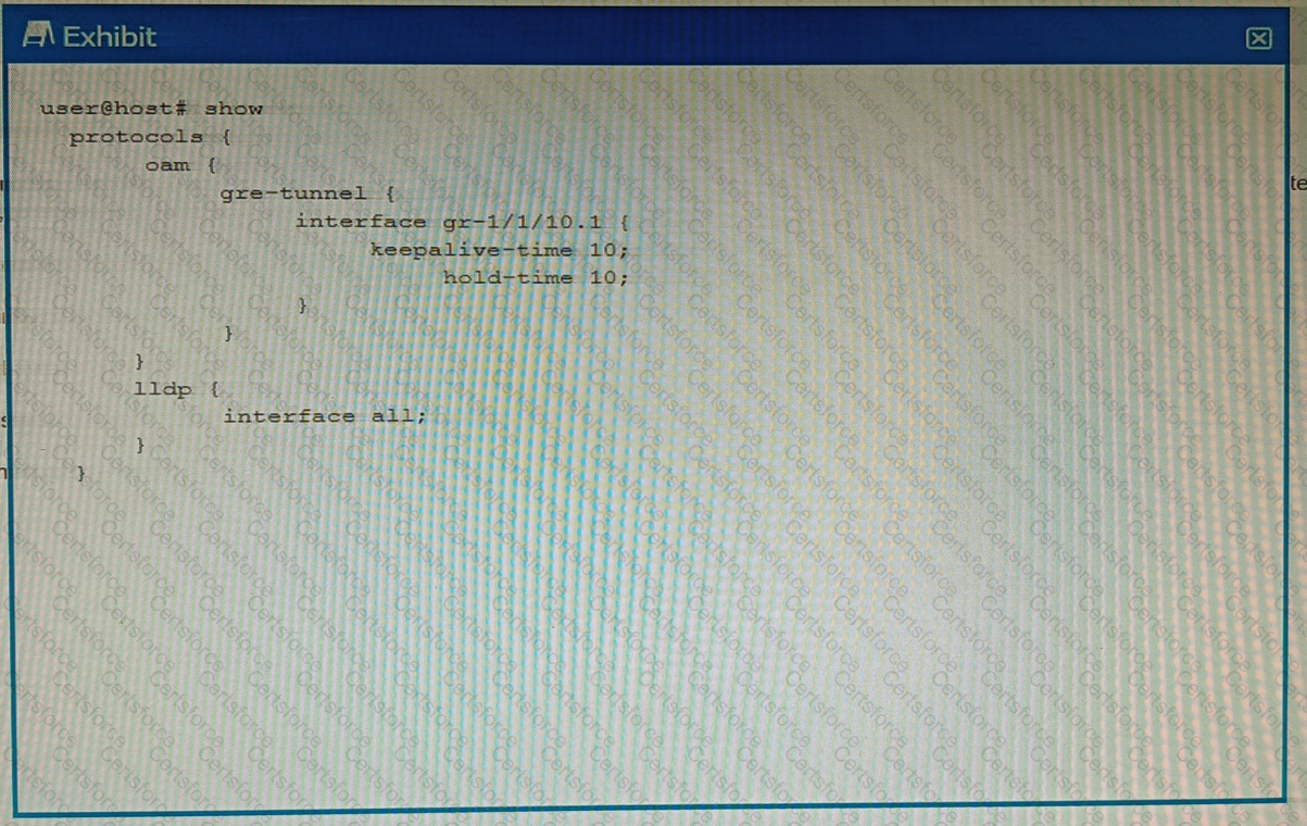 JN0-351 Question 5