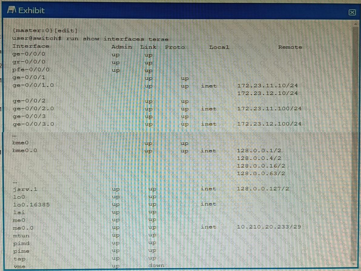 JN0-351 Question 7