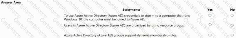 AZ-900 Question 104