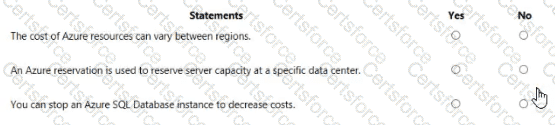 AZ-900 Question 24