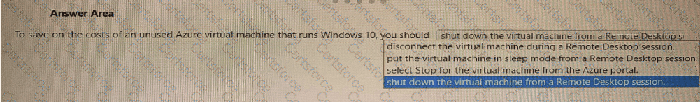 AZ-900 Question 62