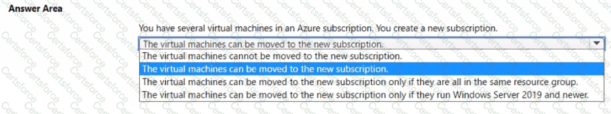 AZ-900 Question 135