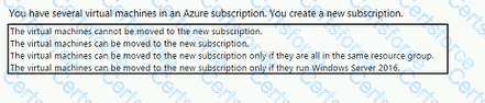 AZ-900 Question 121