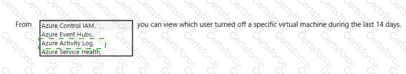 AZ-900 Answer 122