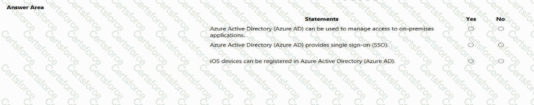 AZ-900 Question 1