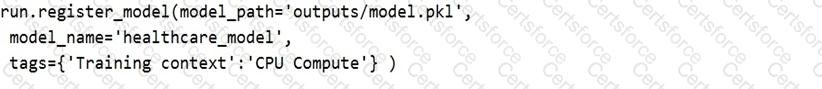 DP-100 Question 45