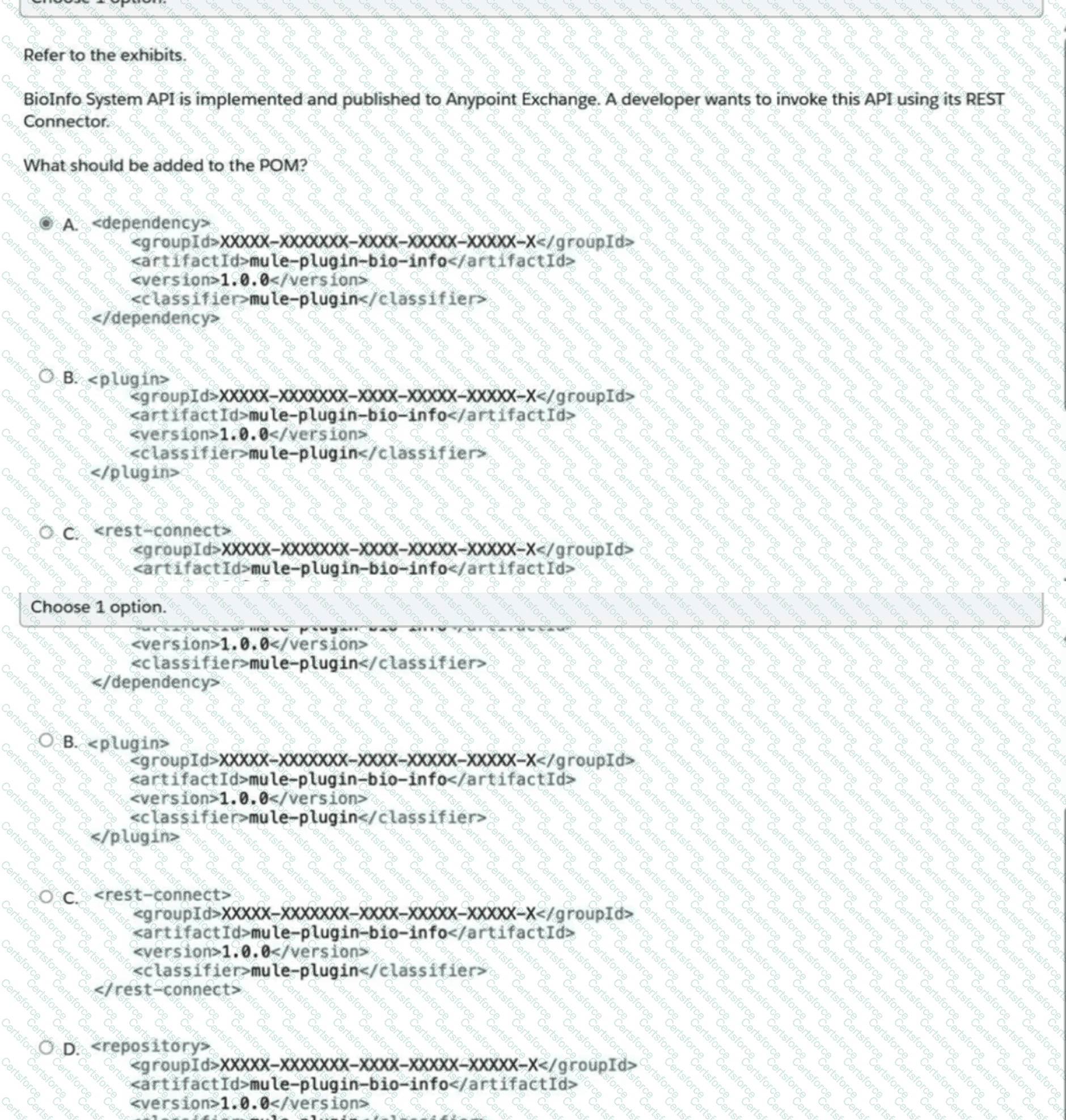 Mule-Dev-301 Question 1