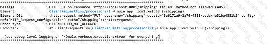 Salesforce-MuleSoft-Developer-I Question 50