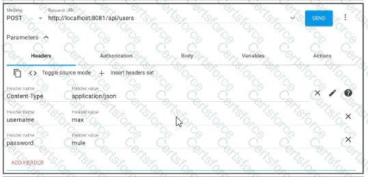 Salesforce-MuleSoft-Developer-I Question 69