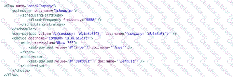Salesforce-MuleSoft-Developer-I Question 49