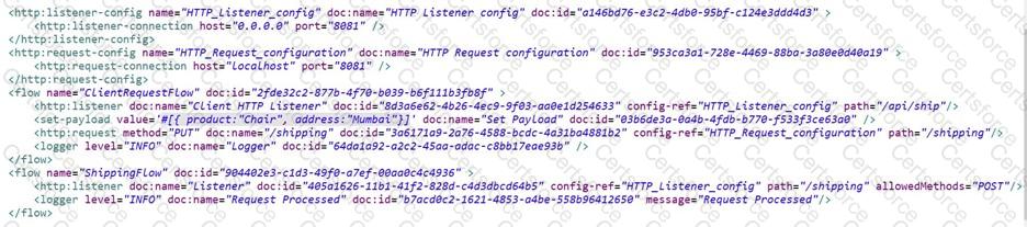 Salesforce-MuleSoft-Developer-I Question 50