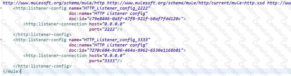Salesforce-MuleSoft-Developer-I Question 61