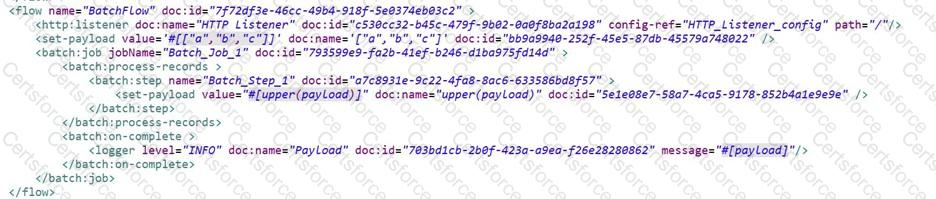 Salesforce-MuleSoft-Developer-I Question 34