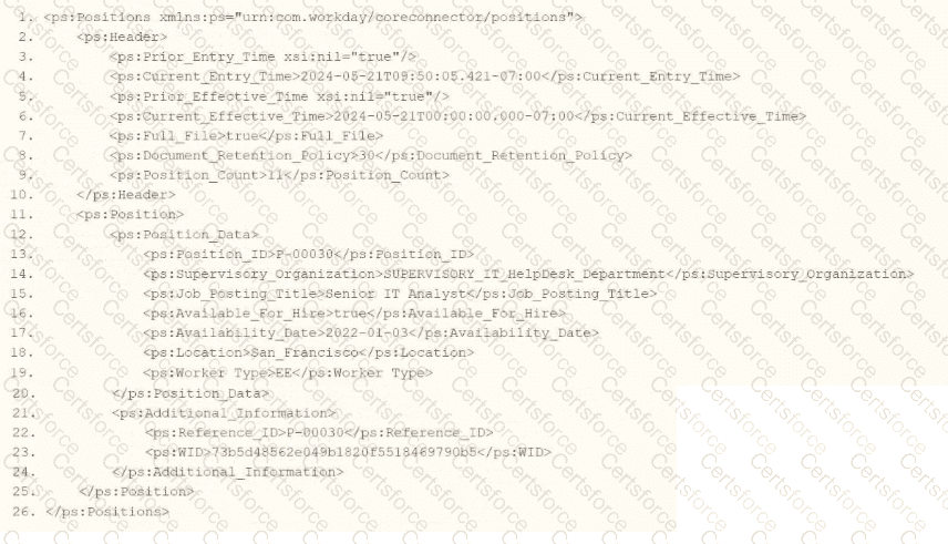 Workday-Pro-Integrations Question 22